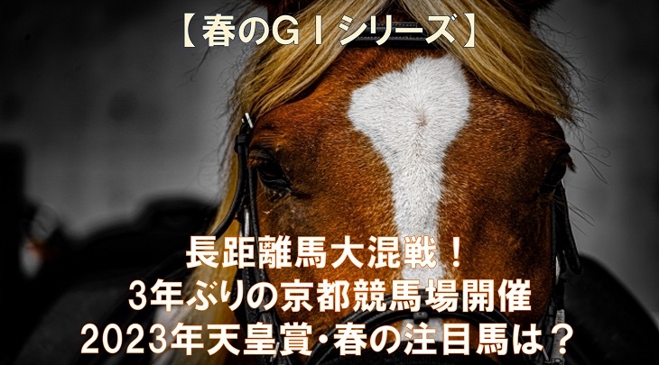 長距離馬大混戦！3年ぶりの京都競馬場開催　2023年天皇賞・春の注目馬は？